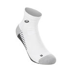 V&ecirc;tements ASICS ASICS Performance Run Quarter Chaussettes de running Unisex-blanc