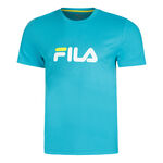 V&ecirc;tements Fila Fila Logo T-shirt Hommes - turquoise, 