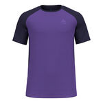Vêtements Odlo Odlo X-Alp Trail Maillot De Course Hommes-Violet,Noir
