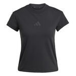 Vêtements adidas adidas Zone BB T-shirt Femmes-Noir