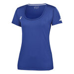 Vêtements Babolat Babolat Play Cap Sleeve T-shirt Filles-Bleu Foncé,Blanc