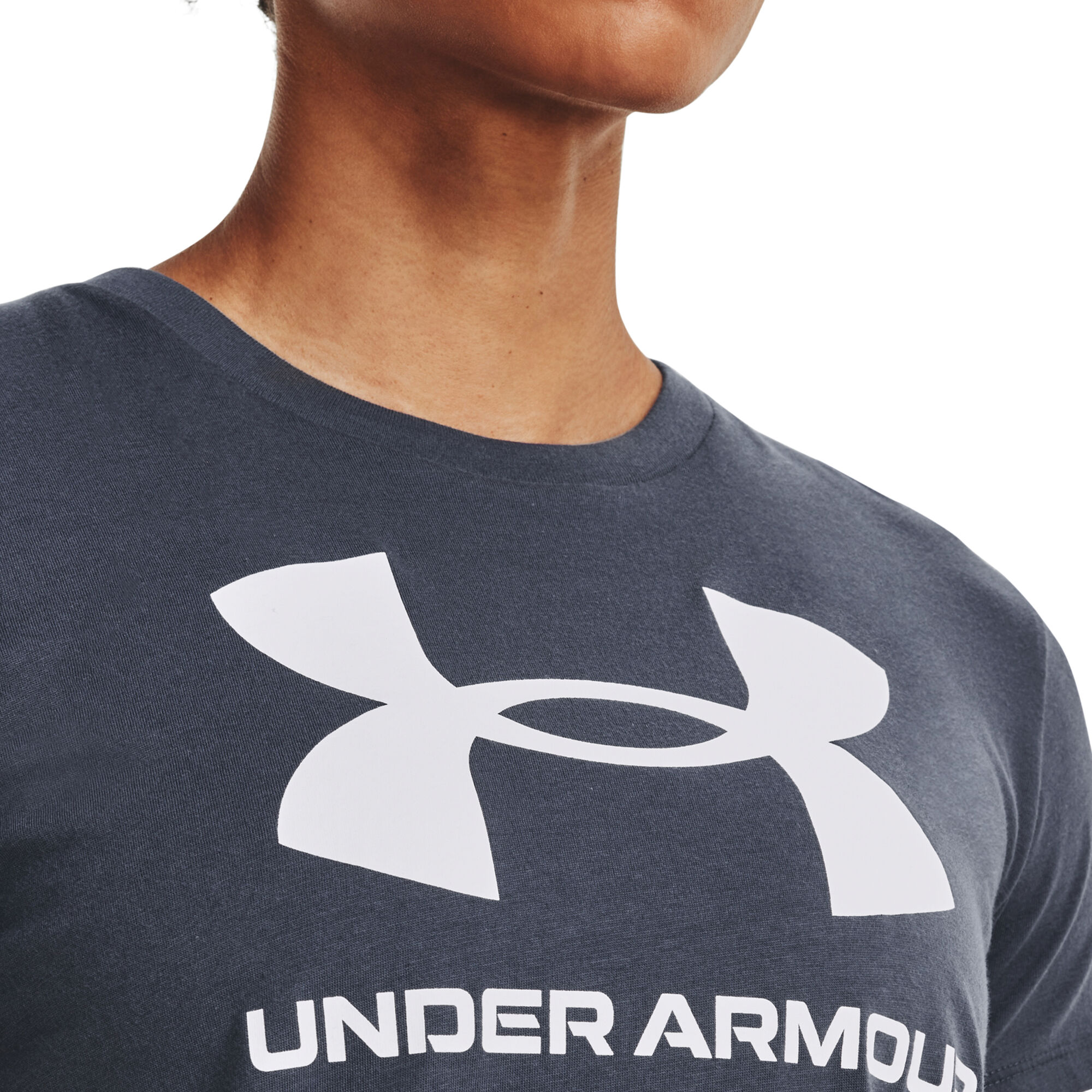 Buy Under Armour Sportstyle Logo Graphic T-shirt Femmes Gris Foncé