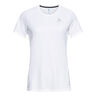 Crew Neck Essential Chill-Tech Maillot De Course Femmes-Blanc