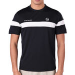 V&ecirc;tements de tennis Sergio Tacchini Sergio Tacchini Leone T-shirt Hommes - noir, blanc