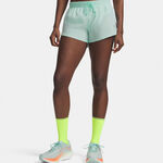 V&ecirc;tements Under Armour Under Armour Velociti Pro 3in  Short de running Femmes-mint, argent