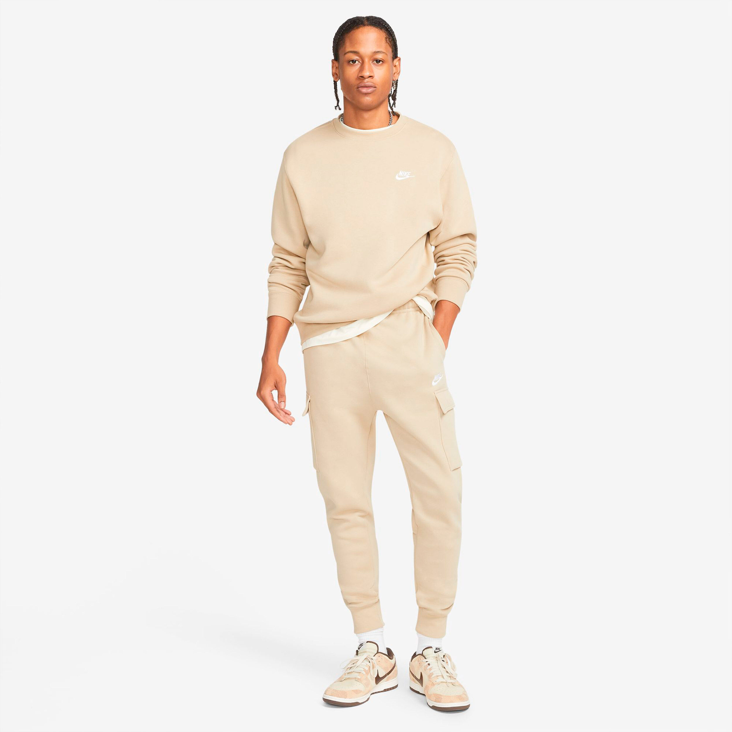 Survetement nike beige homme discount