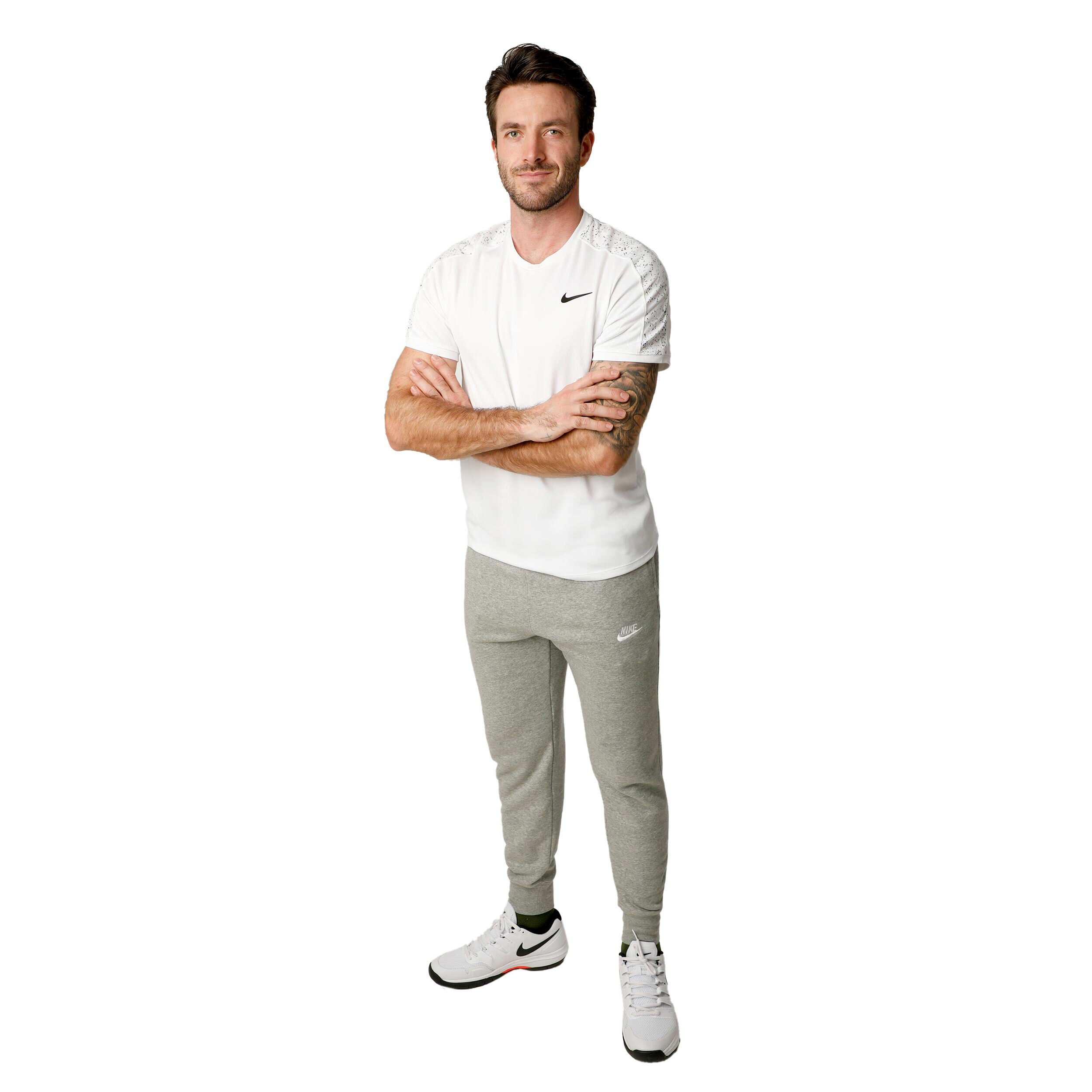 Buy Nike Sportswear Club Fleece Pantalon Survetement Hommes Gris Argent online Tennis Point BE