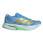 Chaussures de running adidas adidas adizero Boston 13 Chaussure de comp&eacute;tition Femmes-bleu, jaune