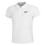Vêtements Nike Nike Dri-Fit Court Advantage Polo Hommes-Blanc,Or
