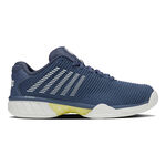 Chaussures de tennis K-Swiss K-Swiss Hypercourt Express 2 Chaussure Moquette Hommes-Bleu Petrol, Blanc