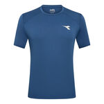 V&ecirc;tements Diadora Diadora Ss T-shirt Hommes-Bleu Fonc&eacute;
