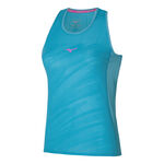 Vêtements Mizuno Mizuno Aero Débardeur Tank Top Femmes-Bleu Clair