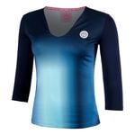 Vêtements De Tennis BIDI BADU Spectrum V-Neck Longsleeve