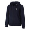 Essential Zip Gilet en coton Femmes - bleu foncé, 