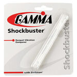 Accessoires raquettes Gamma Gamma Shockbuster Antivibrateur Lang Pack 1 Unité-Blanc