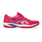 Chaussures de tennis ASICS ASICS Solution Swift FF 2 Chaussure Terre Battue Femmes-Berry, Bleu Fonc&eacute;