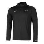 Vêtements Nike Nike Dri-Fit Dri-FIT Element Flash Half-Zip Maillot De Course Hommes-Noir,Argent
