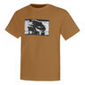 Inside Out T-shirt Hommes-Marron
