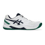 Chaussures de tennis ASICS ASICS Gel-Dedicate 8 Chaussures Toutes Surfaces Hommes-Blanc,Vert