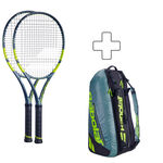 Lot de raquettes Babolat Babolat Pure Aero Team Raquette de comp&eacute;tition non cord&eacute;e
