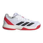 Chaussures de tennis adidas adidas Courtflash Chaussures Toutes Surfaces Enfants-Blanc,Rouge