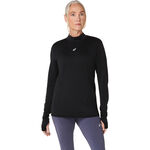 V&ecirc;tements ASICS ASICS Road Winter Seamless Maillot de course Femmes-noir