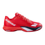 Chaussures de tennis Babolat Babolat JET M4 CLY Chaussure terre battue Hommes-rouge, blanc