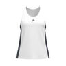 Débardeur Tank Top Filles-Bleu Foncé,Blanc