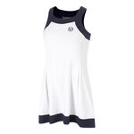 V&ecirc;tements de tennis Sergio Tacchini Sergio Tacchini TCP Robe Femmes - blanc, bleu fonc&eacute;