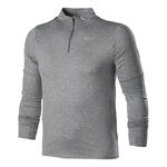 V&ecirc;tements Nike Nike Dri-Fit Element Half-Zip Top de course Hommes - gris, 