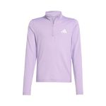Vêtements adidas adidas GT PZ Zip Haut manches longues Filles - lilas, 