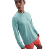 Stride Maillot de course Hommes - turquoise, argent