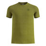Essential Seamless Maillot de course Hommes-vert