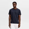 Court  T-shirt Hommes-bleu fonc&eacute;