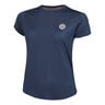 Crew T-shirt Femmes-Bleu Fonc&eacute;