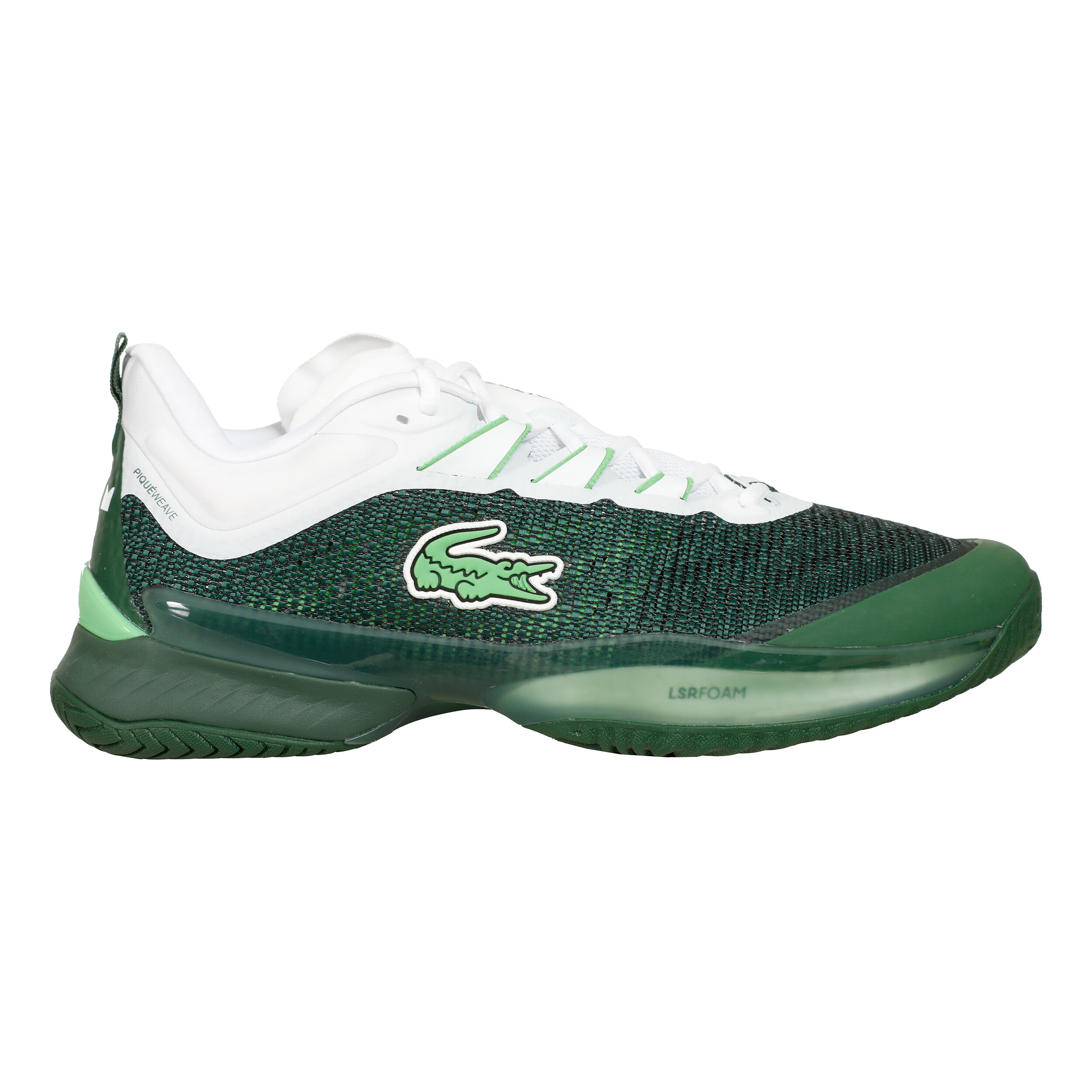 Buy Lacoste AG LT Ultra Medvedev Chaussure Tout Terrain Hommes Vert Fonce Blanc online Tennis Point BE