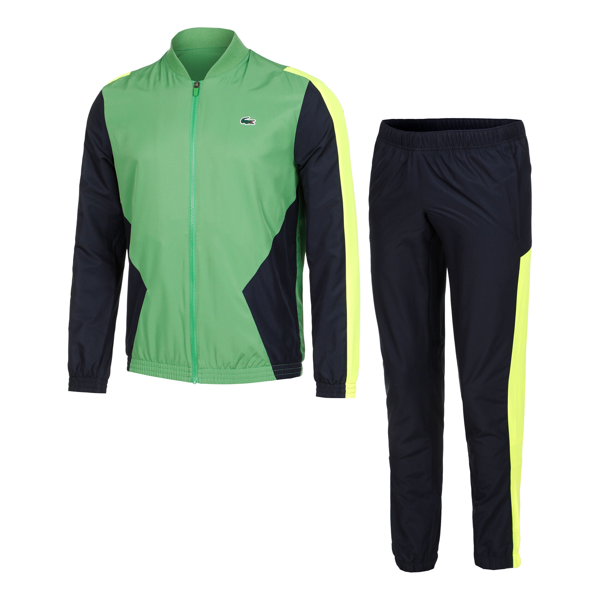 Buy Lacoste Survetement Hommes Vert Jaune online Tennis Point BE