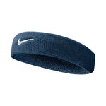 Vêtements Nike Nike Swoosh Bandeau Unisex - bleu foncé, blanc