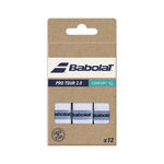 Surgrips Babolat Babolat Pro Tour 2.0 Pack De 12-Blanc