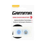 Accessoires Raquettes Gamma Gamma Vibrationsdämpfer Ring Shockbuster Blau/Schwarz