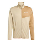 Vêtements adidas adidas Terrex XPR Light Fleece Veste Running Hommes-Crème