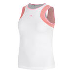 V&ecirc;tements de tennis JLindeberg JLindeberg Nora   D&eacute;bardeur tank top Femmes-blanc