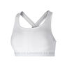Crossback Mid Soutien-gorge Sport Femmes-Blanc,Gris