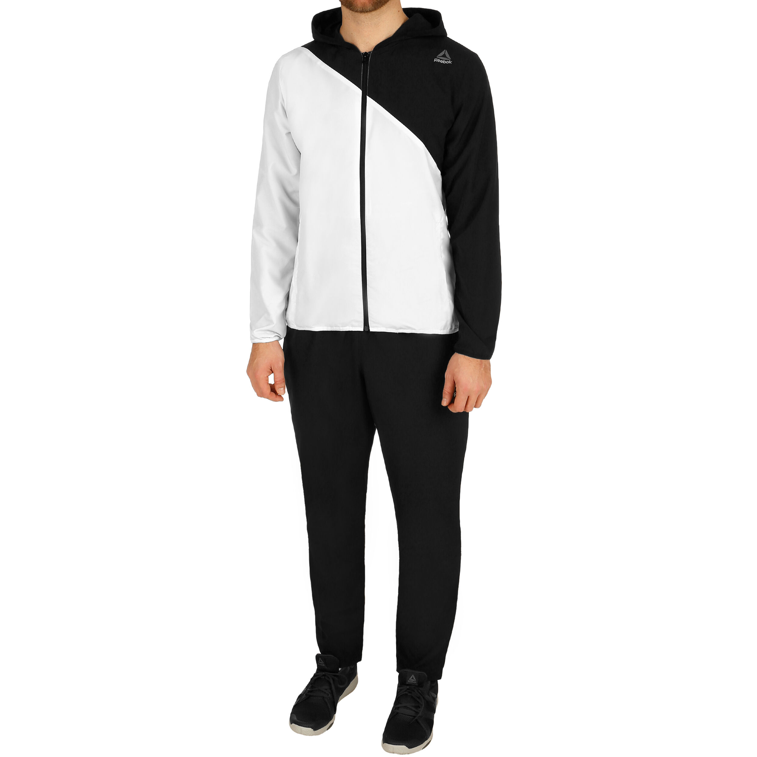 Survetement reebok noir et blanc new arrivals