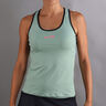 Mile D&eacute;bardeur Tank Top Femmes-Vert,Bleu Fonc&eacute;