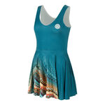 Vêtements BIDI BADU BIDI BADU Komodo Robe Femmes-Bleu Petrol
