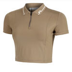 V&ecirc;tements de tennis JLindeberg JLindeberg Naomi  Polo Femmes-beige