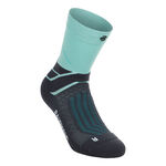 Vêtements Bauerfeind Bauerfeind Run Performance Mid Cut  Chaussettes de running Femmes-turquoise