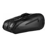 Sacs de tennis Wilson Wilson Elite 15 Pack SMU Black/ Black
