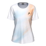 V&ecirc;tements HEAD HEAD Tie-Break II T-shirt Femmes - abricot, blanc
